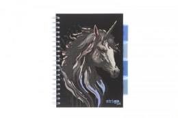 Kołozeszyt (kołonotatnik) PROJECT BOOK UNICORN B5 100k. 80g krata Strigo (PADS022) Strigo