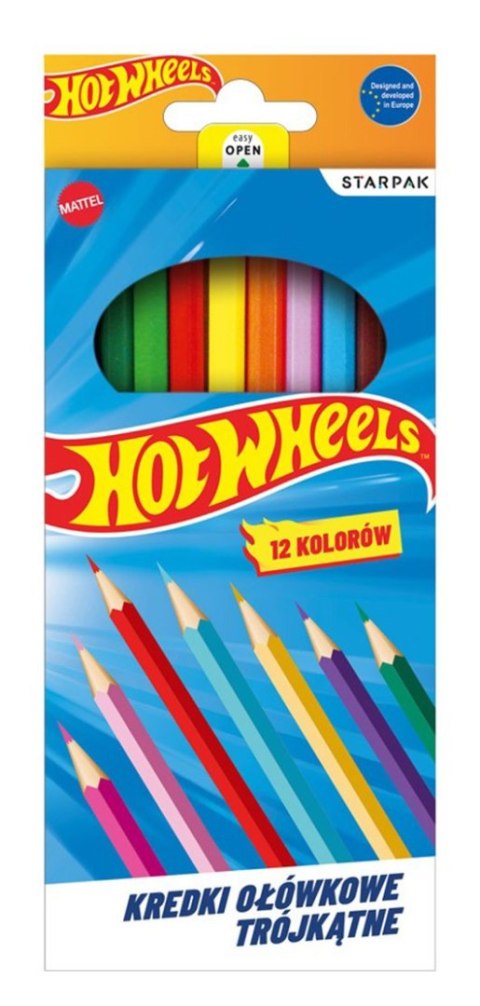 Kredki ołówkowe 12 kol. Starpak (553671) Starpak