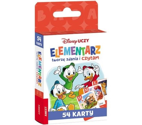 Książeczka edukacyjna Disney Uczy. Tworzę zdania i czytam. Karty Ameet (UEK 9301) Ameet