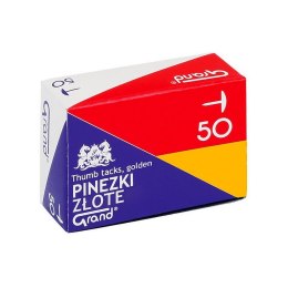 Pinezki kolor: złoty 50 szt Grand (G50) Grand