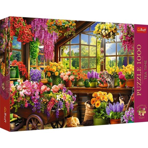 Puzzle Premium Plus Przygotowania do wiosny 1000 el. Trefl (10840) Trefl