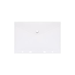 Teczka plastikowa na zatrzask A5 biały Biurfol (TKZ-A5-10) Biurfol