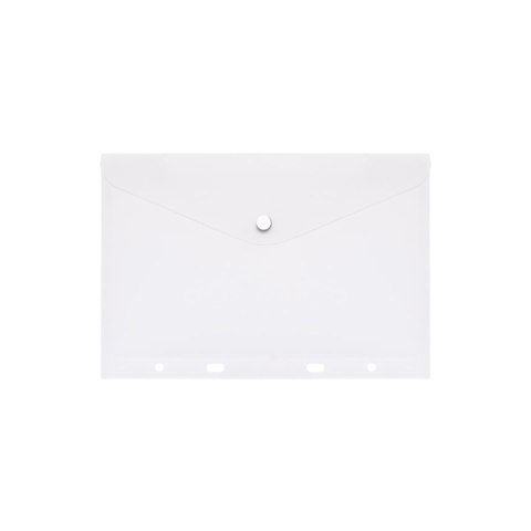 Teczka plastikowa na zatrzask A5 biały Biurfol (TKZ-A5-10) Biurfol