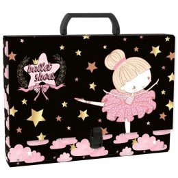 Teczka z szerokim grzbietem na klips różne Derform (TTRBL12) Derform