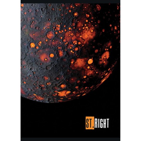 Zeszyt St.Right A5 32k. 70g krata Unipap Unipap