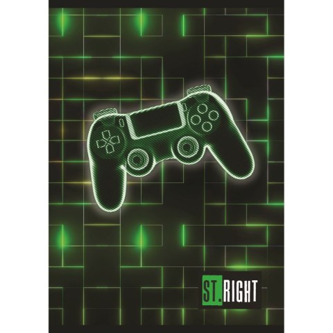 Zeszyt St.Right A5 32k. 70g krata Unipap Unipap