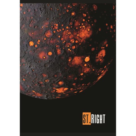 Zeszyt St.Right A5 32k. 70g krata Unipap Unipap