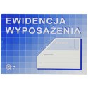 Druk offsetowy Ewidencja wyposażenia A5, A5 32k. Michalczyk i Prokop (K-7) Michalczyk i Prokop