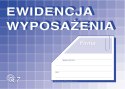 Druk offsetowy Ewidencja wyposażenia A5, A5 32k. Michalczyk i Prokop (K-7) Michalczyk i Prokop