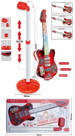 Gitara z mikrofonem na statywie Lean (20893) Lean