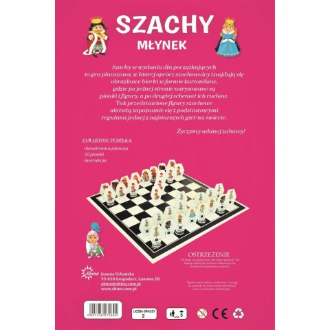Gra szachy-młynek Albino Abino