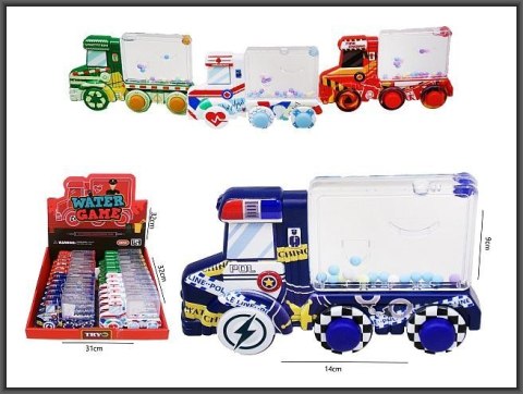 Gra zręcznościowa wodna auto 4 rodzaje 14cm Hipo (H13929) Hipo