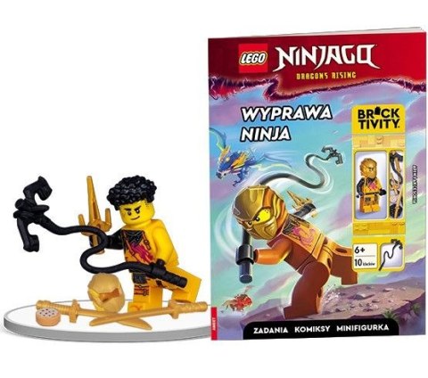 Książeczka edukacyjna LEGO® NINJAGO®. Wyprawa ninja Ameet (LNC 6738) Ameet