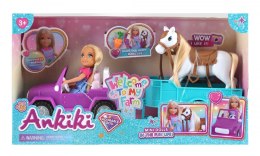 Lalka auto z koniem Lean (24473) Lean