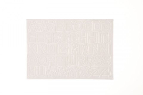 Litery samoprzylepne biały Farro Farro