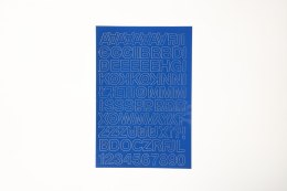 Litery samoprzylepne niebieski Farro Farro