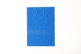 Litery samoprzylepne niebieski Farro Farro