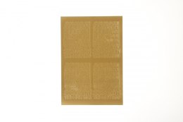 Litery samoprzylepne złota Farro Farro