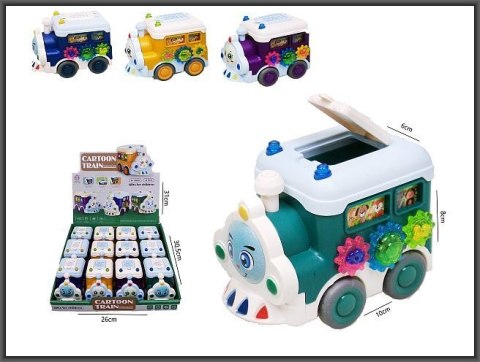 Lokomotywa Ciuchcia 9cm friction Hipo (H13859) Hipo