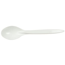 Łyżka wielokrotnego użytku wielorazowa - biała 8 szt Arpex (KW0710) Arpex