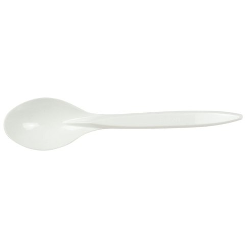 Łyżka wielokrotnego użytku wielorazowa - biała 8 szt Arpex (KW0710) Arpex