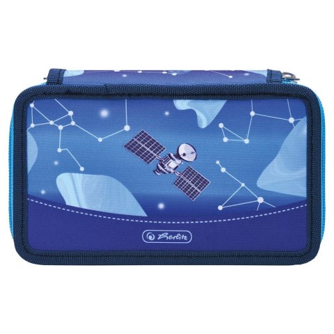 Piórnik Podwójny Cosmic Explorer 23 cz. Herlitz (400197545) Herlitz