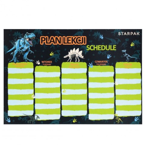 Plan lekcji Dino 2 Starpak (560054) Starpak