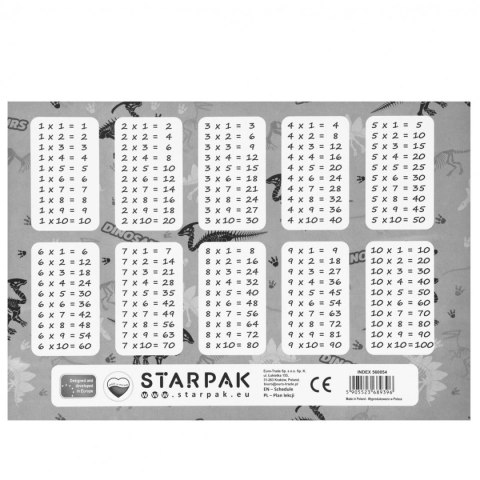 Plan lekcji Dino 2 Starpak (560054) Starpak