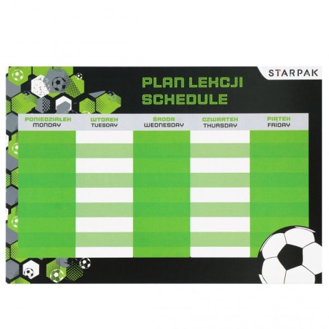Plan lekcji Footbal2 Starpak (560053) Starpak