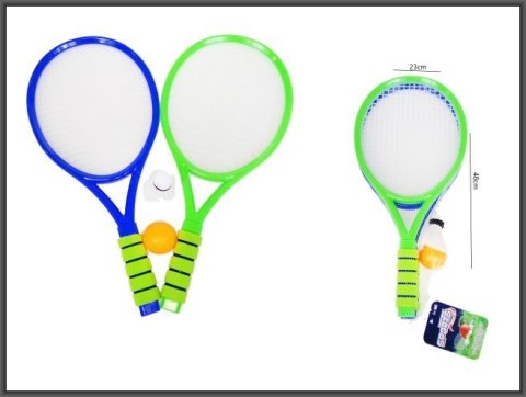 Rakieta plażowa 48cm z piłką lotką Hipo (H14022) Hipo