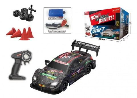 Samochód do driftu RC 1:16 czarne Lean (22922) Lean