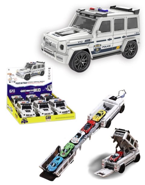 Samochód policyjny terenowy biały Lean (24221) Lean