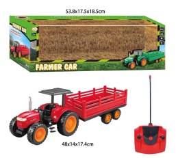 Traktor farmerski RC czerwony Lean (22934) Lean