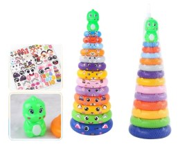 Układanka Wieża z kółek dinozaur 13 Lean (22847) Lean