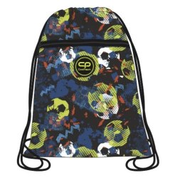 Worek na buty Coolpack VERT FOOTBALL BLUE Patio (D70336) Patio