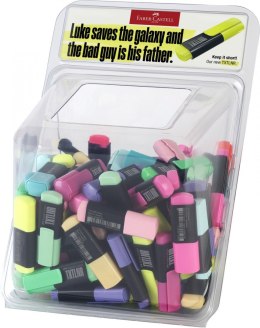 Zakreślacz Display mini txtlnr neon i pastel 100 szt Faber Castell (154202 FC) Faber Castell