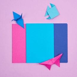 Zeszyt rAINBOW A4 60k. krata Herlitz (400196856) Herlitz