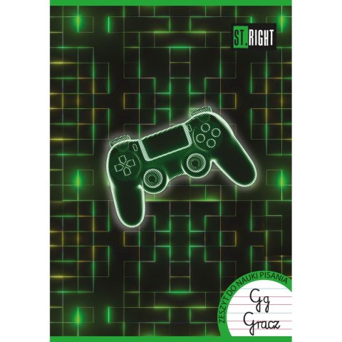 Zeszyt St.Right do nauki pisania A4 32k. linia Unipap Unipap