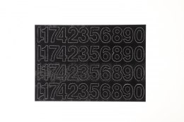 Cyfry samoprzylepne czarne Farro (35mm) Farro