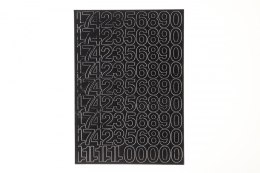 Cyfry samoprzylepne czarne Farro Farro