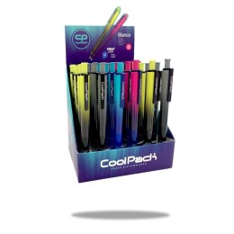 Długopis Cool Pack BLANCO OIL GEL wkład niebieski 0,7mm Patio (03883CP/F) Patio
