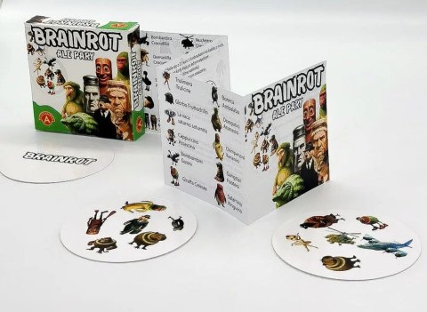 Gra karciana Ale Pary Brainrot Alexander Alexander