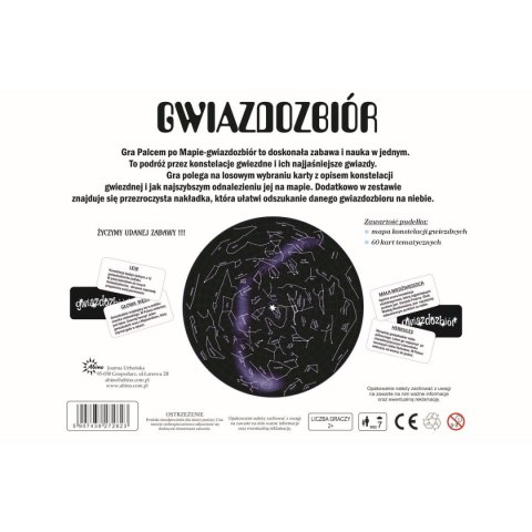 Gra planszowa Palcem po mapie - gwiazdozbiór Palcem po Mapie Gwiazdozbiór Abino Abino