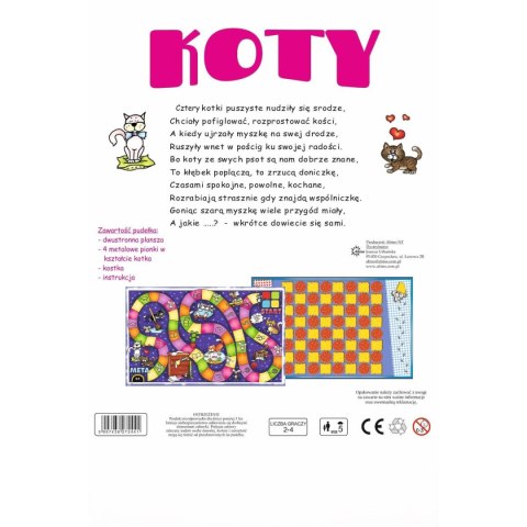 Gra planszowa kot i mysz Abino Abino