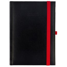 Kalendarz nauczyciela książkowy (terminarz) CZARNY NEBRASKA Z GUMKĄ A5 Wydawnictwo Wokół Nas (A5TN070B-) Wydawnictwo Wokół Nas