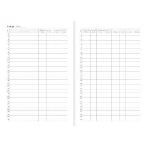 Kalendarz nauczyciela książkowy (terminarz) CZARNY NEBRASKA Z GUMKĄ A5 Wydawnictwo Wokół Nas (A5TN070B-) Wydawnictwo Wokół Nas