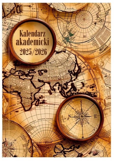 Kalendarz nauczyciela książkowy (terminarz) EKO MAPA A5 Wydawnictwo Wokół Nas (A5TA072B) Wydawnictwo Wokół Nas