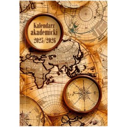 Kalendarz nauczyciela książkowy (terminarz) EKO MAPA A5 Wydawnictwo Wokół Nas (A5TA072B) Wydawnictwo Wokół Nas