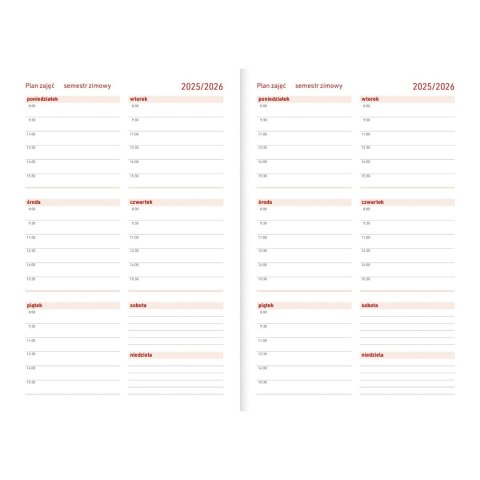 Kalendarz nauczyciela książkowy (terminarz) EKO MAPA A5 Wydawnictwo Wokół Nas (A5TA072B) Wydawnictwo Wokół Nas