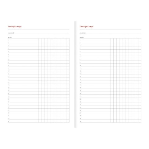 Kalendarz nauczyciela książkowy (terminarz) EKO MAPA A5 Wydawnictwo Wokół Nas (A5TA072B) Wydawnictwo Wokół Nas